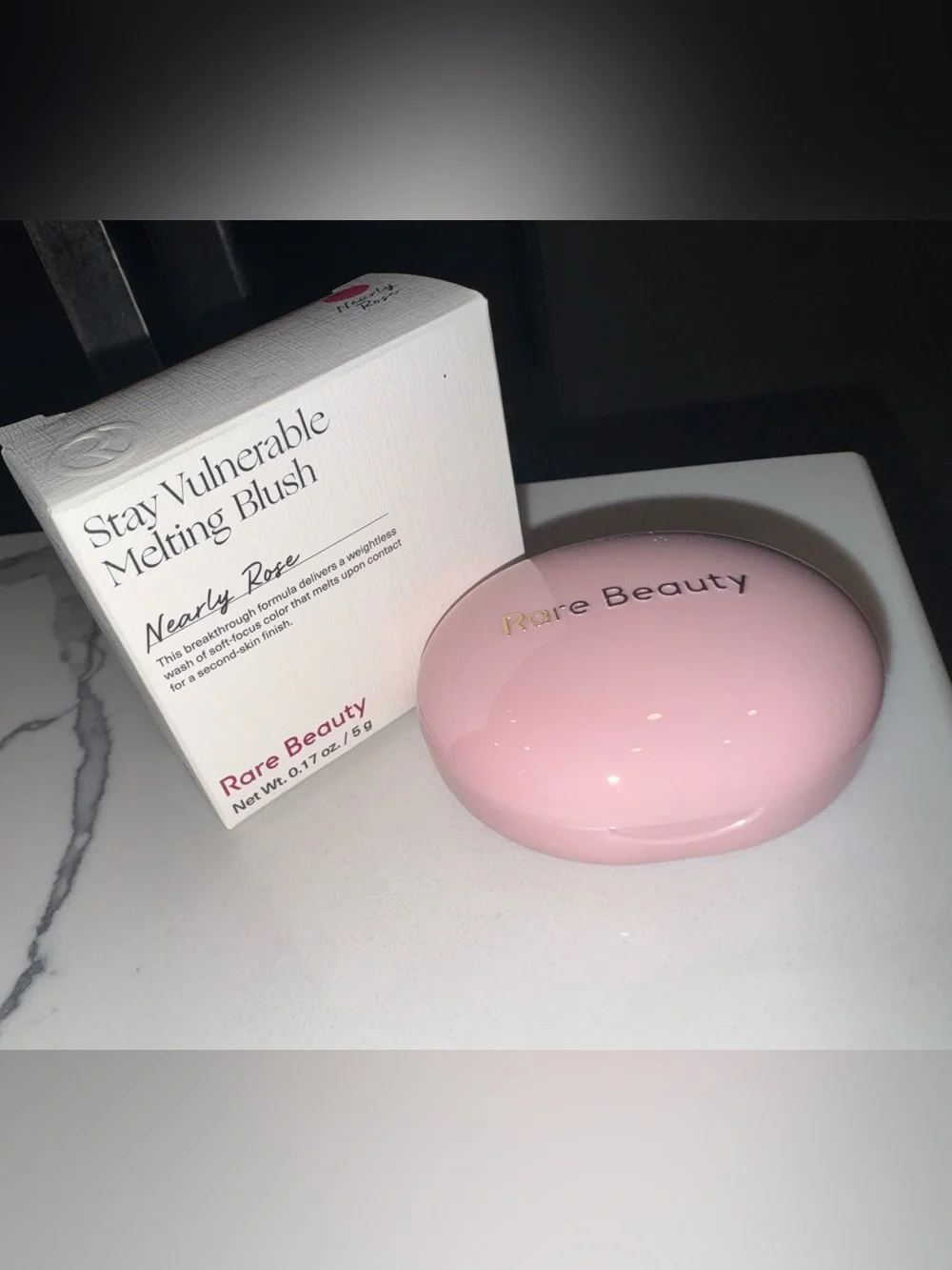 Rare Beauty Stay Vulnerable Melting Cream Blush-Shade NEARLY ROSE